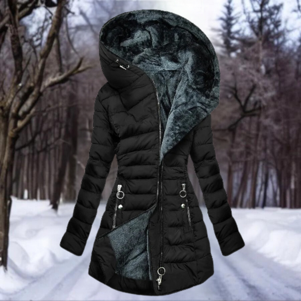 Monika™ - Ciepły Płaszcz Fleece dla Kobiet