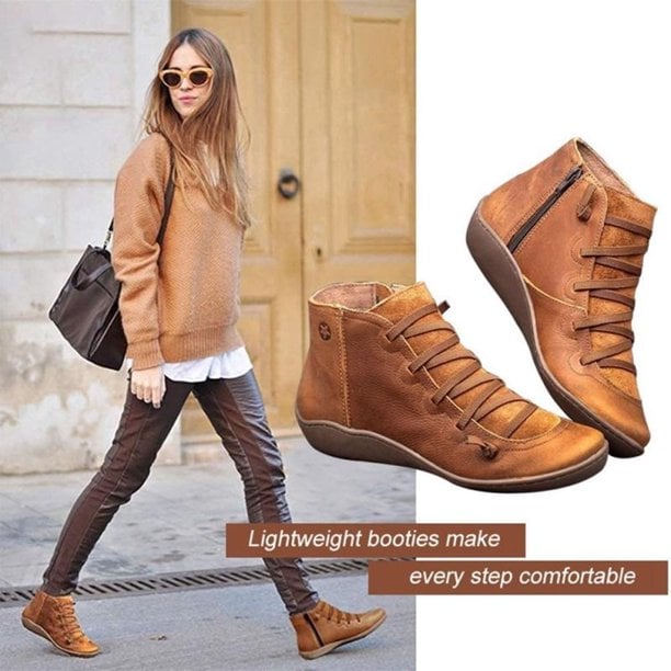 Paulina™ - Skórzane Buty Ortopedyczne Komfort