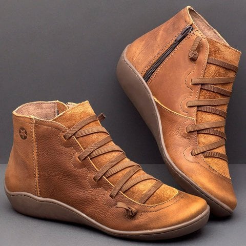 Paulina™ - Skórzane Buty Ortopedyczne Komfort