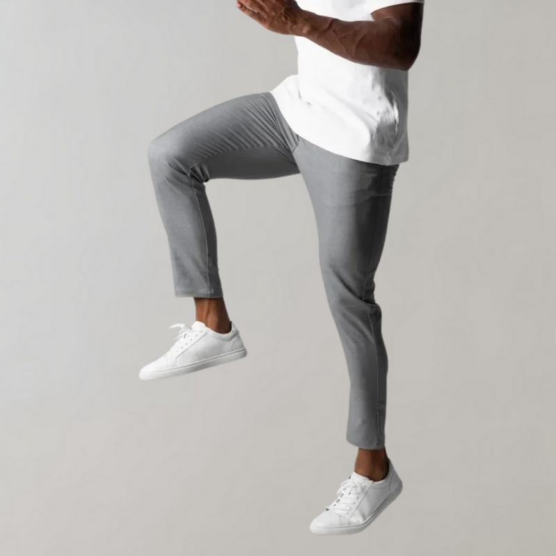 Tymon - Stylowe spodnie Leonardo Chino dla mężczyzn - wygoda i elegancja w jednym!
