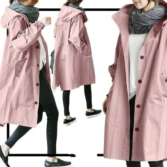 Zofia™ - Elegancki Trench z Bawełny