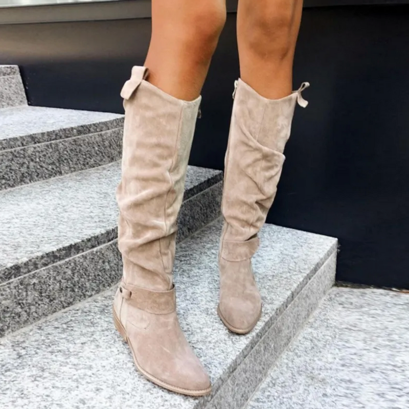 Zofia™ - Wysokie Kozaki z Premium Zamszu
