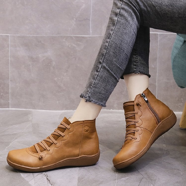 Paulina™ - Skórzane Buty Ortopedyczne Komfort