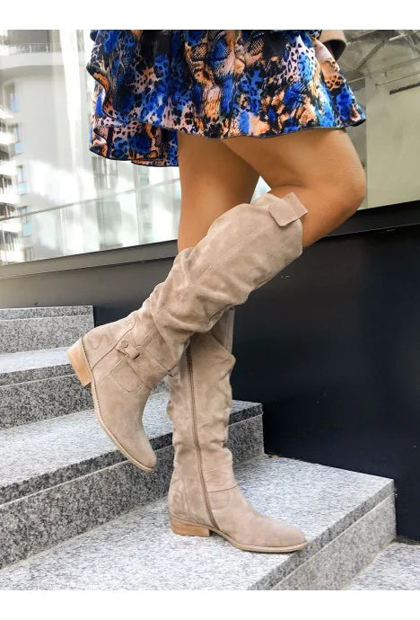 Zofia™ - Wysokie Kozaki z Premium Zamszu