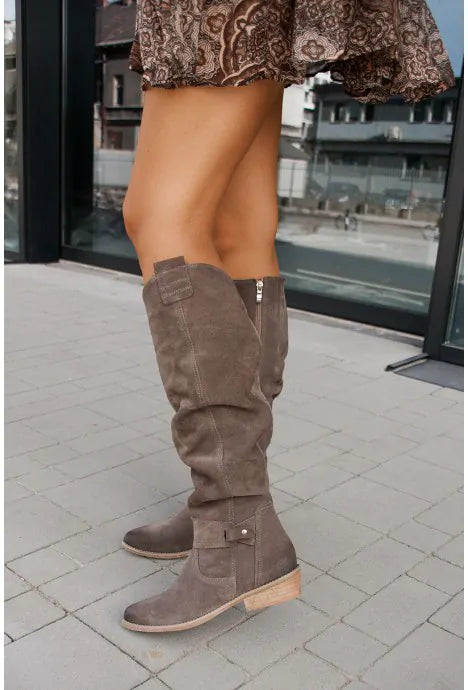 Zofia™ - Wysokie Kozaki z Premium Zamszu